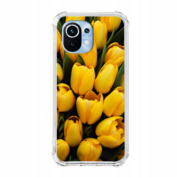 Etui wzmacniane Anti-Shock LEO kwiaty flowers różne wzory do Xiaomi Mi 11 Pro