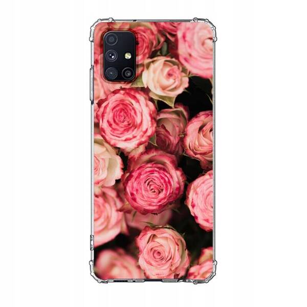 Etui wzmacniane Anti-Shock LEO kwiaty różne wzory do Galaxy M51