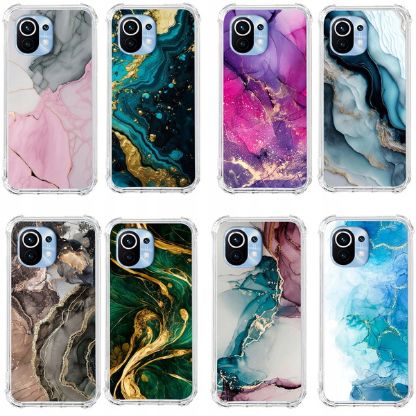 Etui wzmacniane Anti-Shock LEO marmur marble różne wzory do Xiaomi Mi 11 Pro