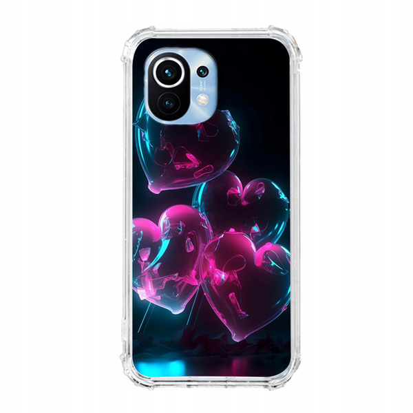 Etui wzmacniane Anti-Shock LEO serca heart różne wzory do Xiaomi Mi 11 Pro