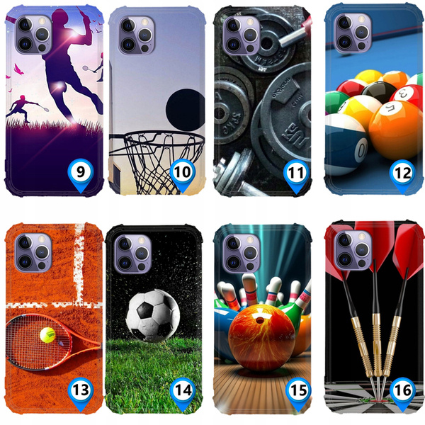 Etui wzmacniane Anti-Shock LEO sport football różne wzory do iPhone 14 Pro