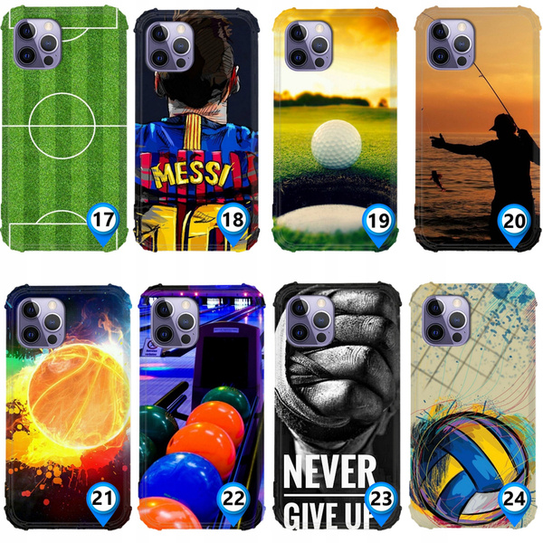 Etui wzmacniane Anti-Shock LEO sport football różne wzory do iPhone 14 Pro