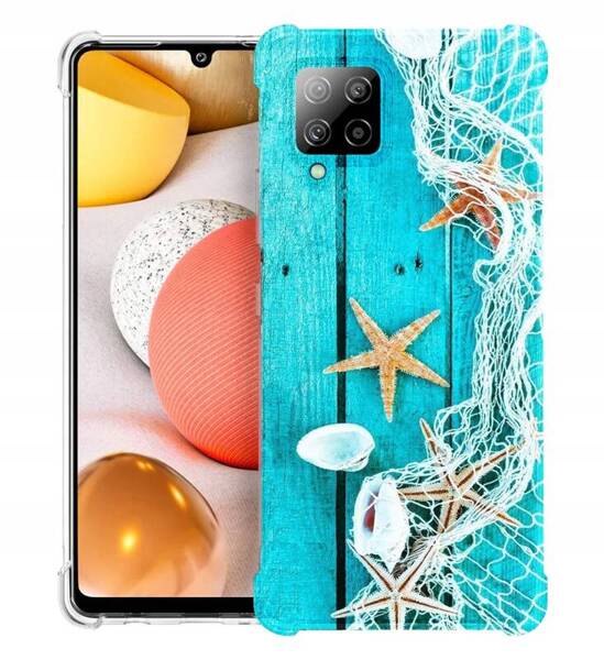 Etui wzmacniane Anti-Shock LEO summer różne wzory do Galaxy A42