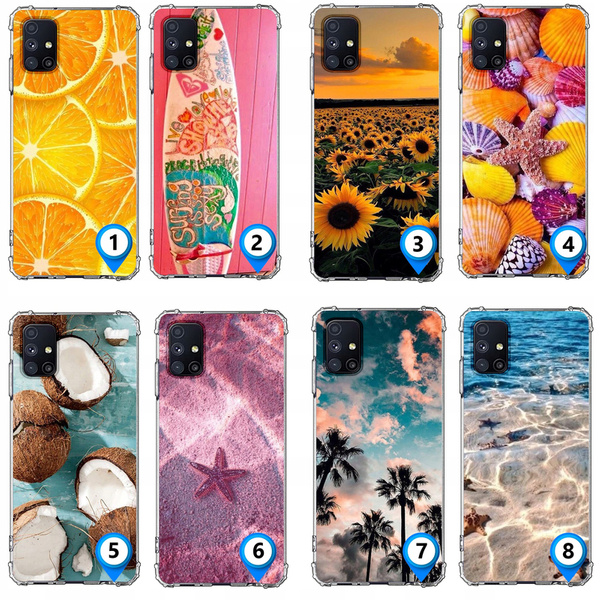 Etui wzmacniane Anti-Shock LEO summer różne wzory do Galaxy A71 5G