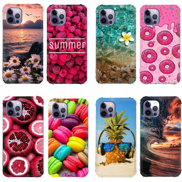 Etui wzmacniane Anti-Shock LEO summer różne wzory do iPhone 14 Pro