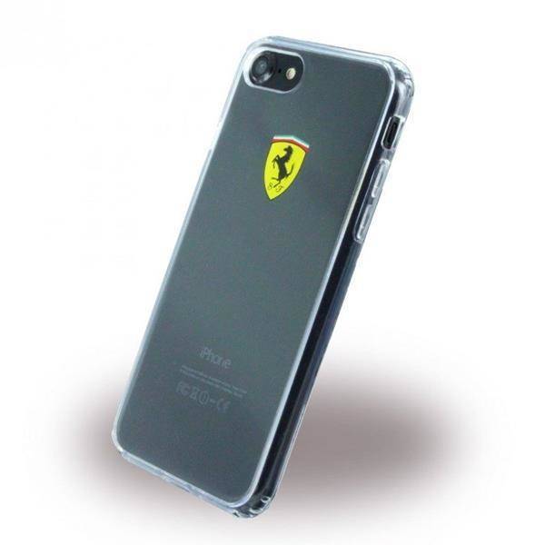 FERRARI Hard Case etui do Apple iPhone SE 2020 / 8 / 7 - TRANSPARENT