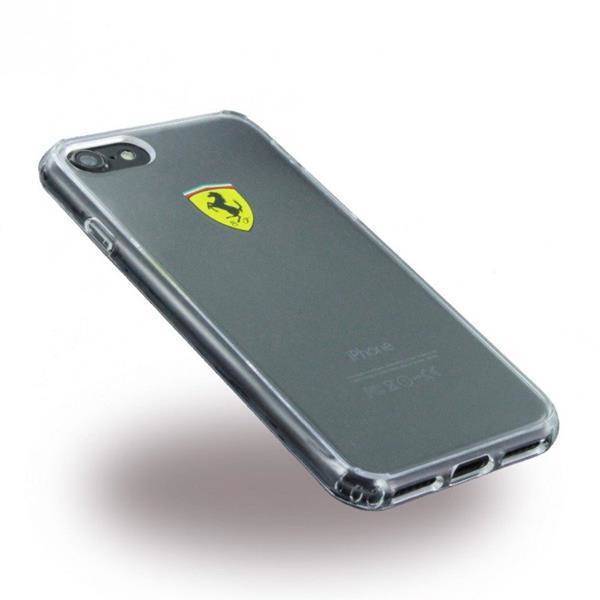 FERRARI Hard Case etui do Apple iPhone SE 2020 / 8 / 7 - TRANSPARENT