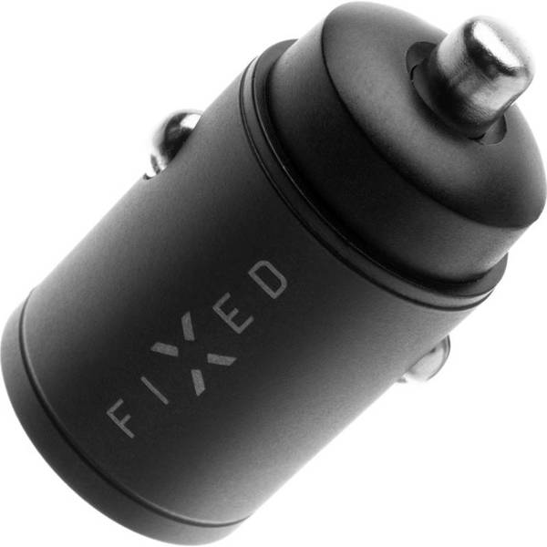 Fixed Car Charger | Ładowarka Samochodowa USB-C/USB-A 30W - BLACK