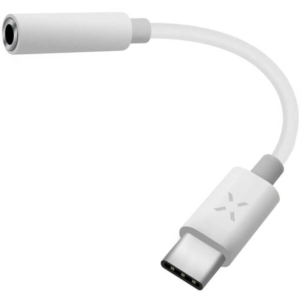 Fixed DAC | Adapter USB-C do Minijack 3.5mm - WHITE