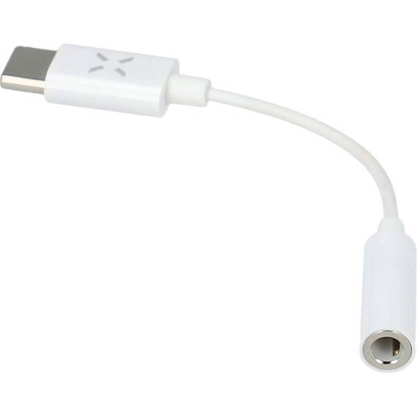 Fixed DAC | Adapter USB-C do Minijack 3.5mm - WHITE