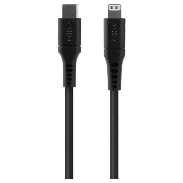 Fixed Liquid Silicone | Kabel USB-C do Lightning 1.2M - BLACK