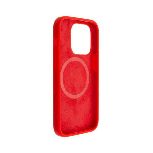 Fixed MagFlow MagSafe | Etui do iPhone 15 Pro Max - RED