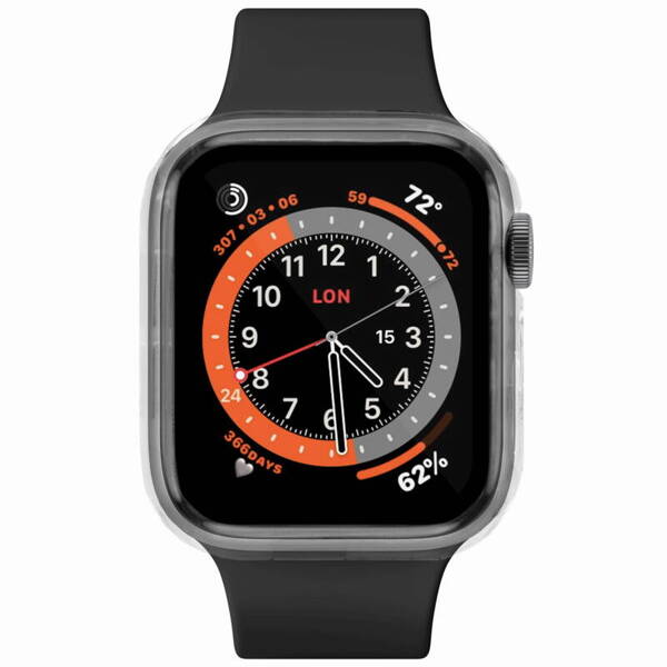 Fixed Pure | Etui+Szkło do Apple Watch 41mm - CLEAR