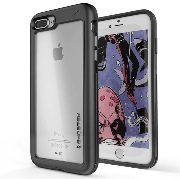 GHOSTEK Atomic Slim etui do Apple iPhone 8+ / 7 Plus - BLACK