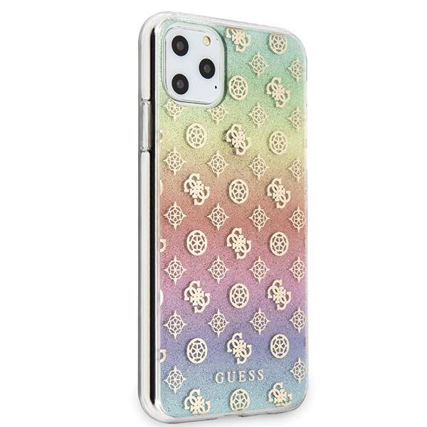 GUESS 4G Case etui do Apple iPhone 11 Pro Max - MULTICOLOR