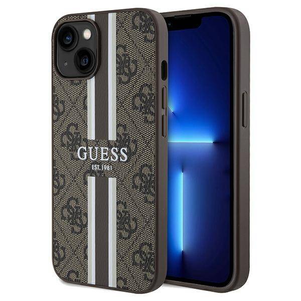 GUESS 4G PRINTED STRIPES ETUI do iPhone 15 Pro 