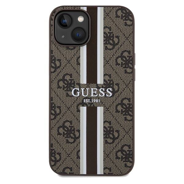 GUESS 4G PRINTED STRIPES ETUI do iPhone 15 Pro 