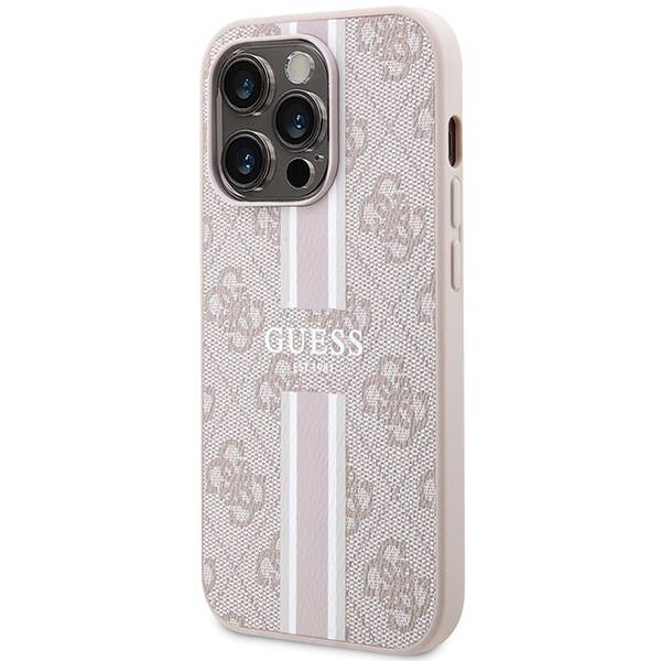 GUESS 4G PRINTED STRIPES MAGSAFE ETUI do iPhone 15 Pro Max