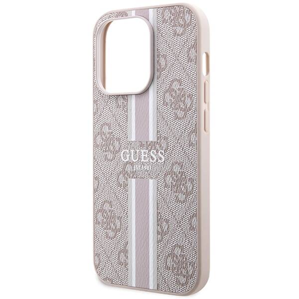 GUESS 4G PRINTED STRIPES MAGSAFE ETUI do iPhone 15 Pro Max