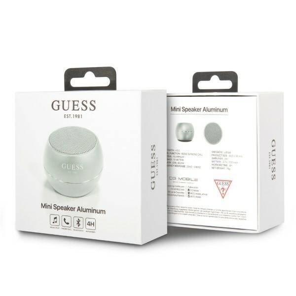 GUESS BEZPRZEWODOWY GŁOŚNIK BLUETOOTH SPEAKER MINI