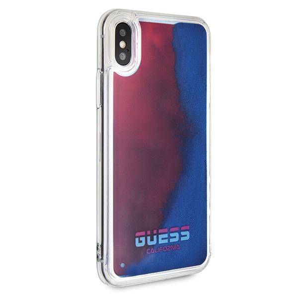 GUESS CALIFORNIA LIQUID ETUI DO APPLE IPHONE X / XS - RED