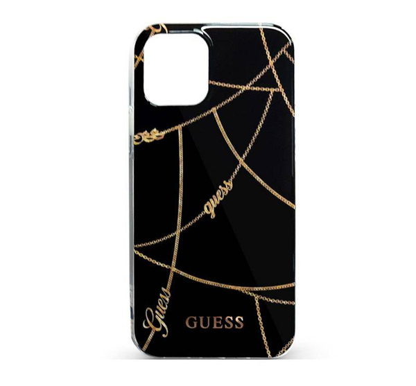 GUESS Chain Gold ETUI do iPhone 12/12 Pro