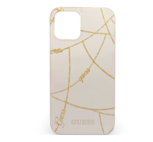 GUESS  Chain Gold ETUI do iPhone 12 Mini