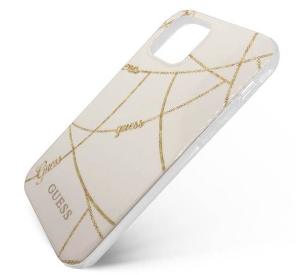 GUESS  Chain Gold ETUI do iPhone 12 Mini