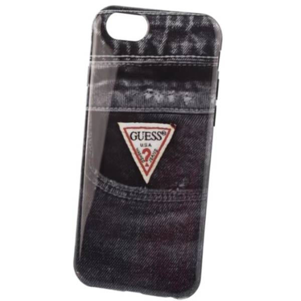 GUESS DENIM JEANS ETUI DO APPLE IPHONE 6 / 6S - BLACK