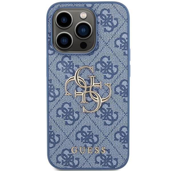 GUESS  ETUI 4G BIG METAL LOGO do iPhone 15 Pro