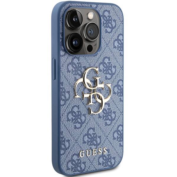 GUESS  ETUI 4G BIG METAL LOGO do iPhone 15 Pro