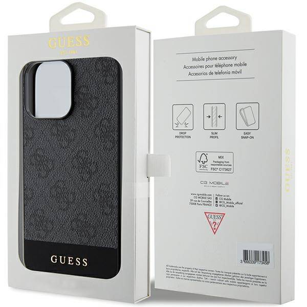 GUESS ETUI 4G STRIPE do iPhone 15 Pro Max