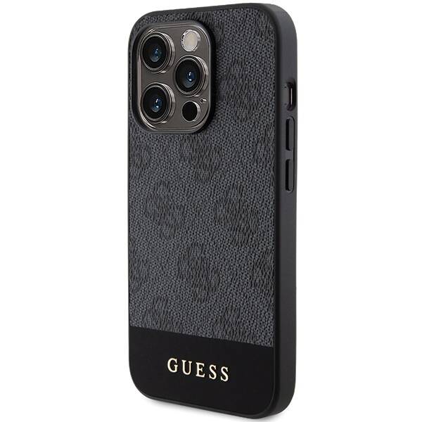 GUESS ETUI 4G Stripe do iPhone 15 Pro