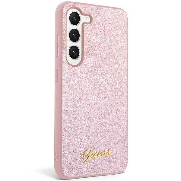 GUESS ETUI DO GALAXY S23 CASE GLITTER SCRIPT