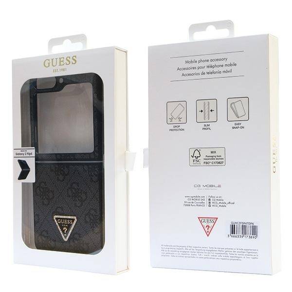 GUESS ETUI DO GALAXY Z FLIP5 DIAMOND TRIANGLE 