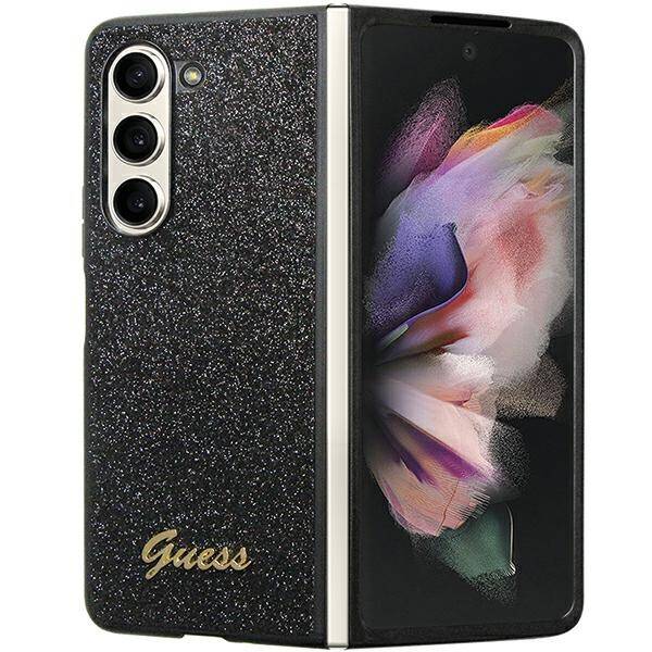 GUESS ETUI DO GALAXY Z FOLD5 GLITTER SCRIPT 