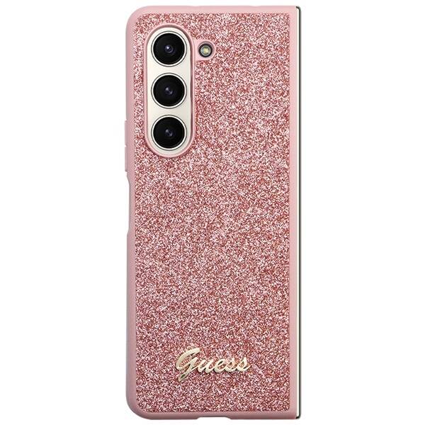 GUESS ETUI DO GALAXY Z FOLD5 GLITTER SCRIPT 