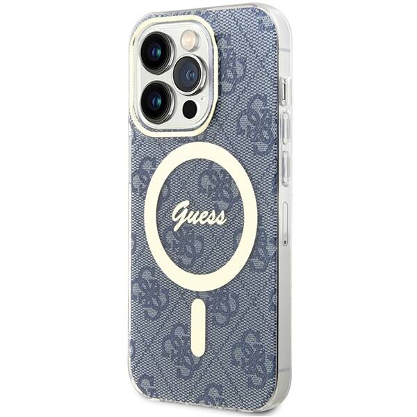 GUESS ETUI IML 4G MAGSAFE do iPhone 15 Pro