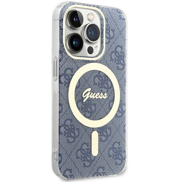 GUESS ETUI IML 4G MAGSAFE do iPhone 15 Pro