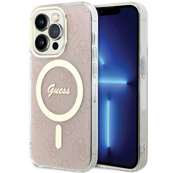 GUESS ETUI IML 4G MAGSAFE do iPhone 15 Pro