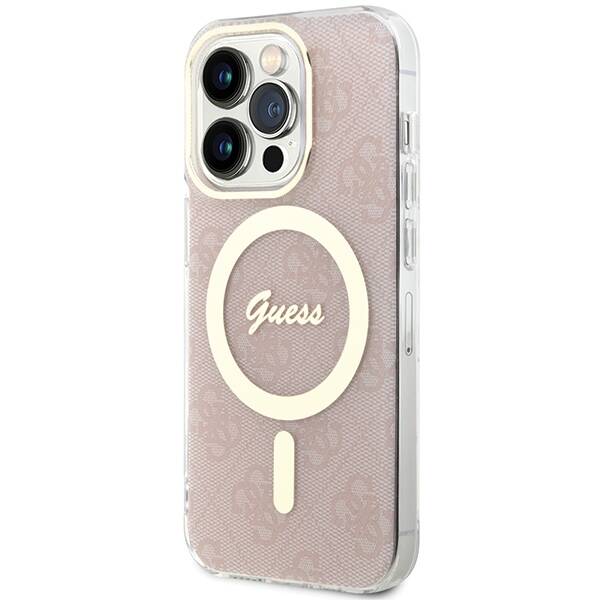 GUESS ETUI IML 4G MAGSAFE do iPhone 15 Pro