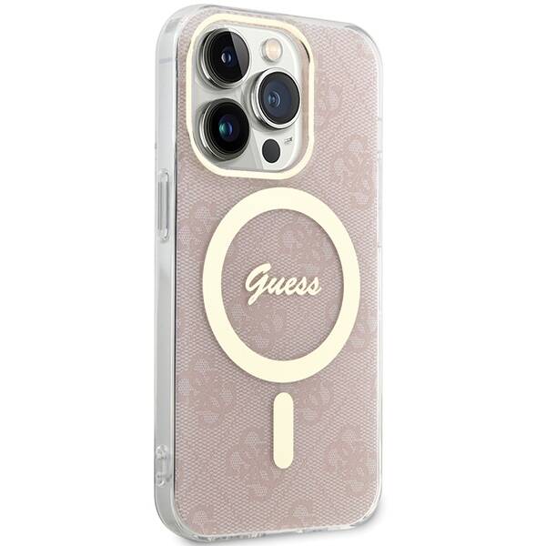 GUESS ETUI IML 4G MAGSAFE do iPhone 15 Pro