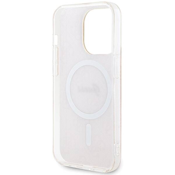 GUESS ETUI IML 4G MAGSAFE do iPhone 15 Pro