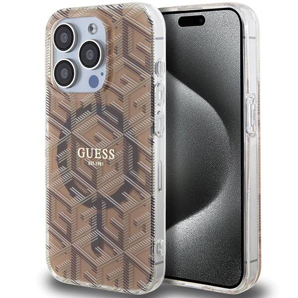 GUESS ETUI IML GCUBE MAGSAFE do iPhone 15 Pro