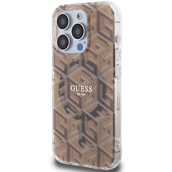 GUESS ETUI IML GCUBE MAGSAFE do iPhone 15 Pro