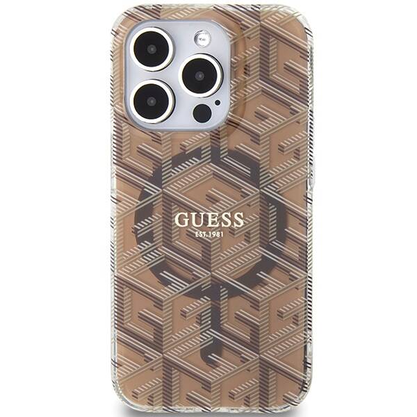 GUESS ETUI IML GCUBE MAGSAFE do iPhone 15 Pro