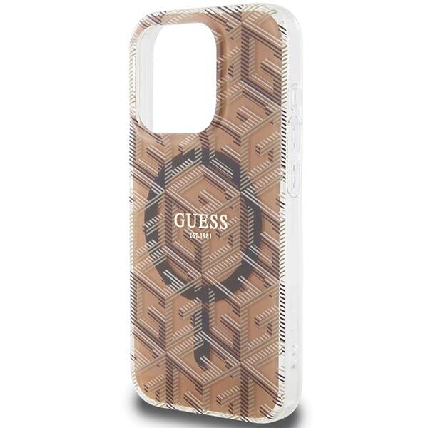 GUESS ETUI IML GCUBE MAGSAFE do iPhone 15 Pro