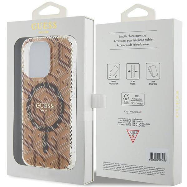 GUESS ETUI IML GCUBE MAGSAFE do iPhone 15 Pro