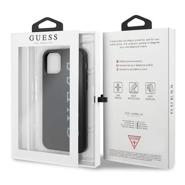 GUESS HARD CASE Etui do  Apple iPhone 11 Pro Max - Black