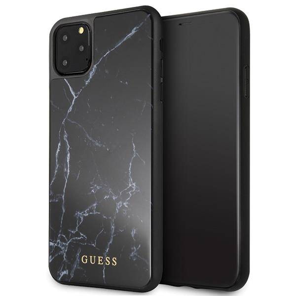 GUESS MARBLE Etui do Apple iPhone 11 Pro Max - Black